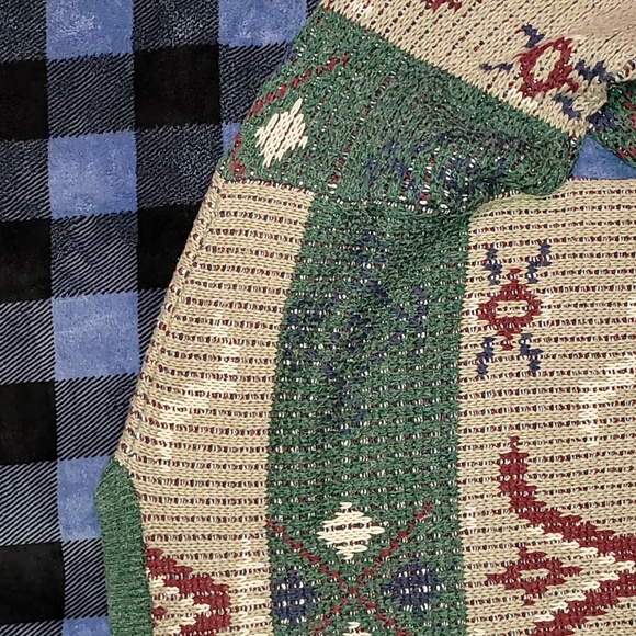 Vintage. 90s. St John's Bay. Thick 90%Acrylic Crewneck Sweater. Size XL - Picture 14 of 15